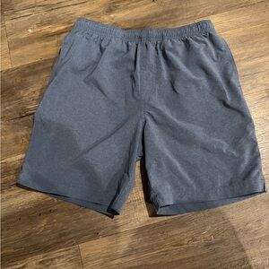 Chubbies Unlined Shorts Sz Sm Blue 7" Inseam Stretch Drawstring Casual Gym EUC